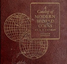A Catalog Of Modern World Coins 1967 7th Edition HC Book Yeoman Guide E69 - $59.99