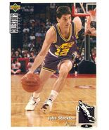 G) 1994-95 Upper Deck Collector's Choice Card John Stockton #212 Utah Jazz - $1.97