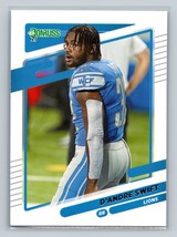 D&#39;Andre Swift #171b No Helmet 2021 Donruss Detroit Lions - £1.42 GBP