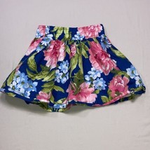 Abercrombie Floral Skirt Girl’s XS 5 Flare circle skirt Summer Skater Pr... - $31.68