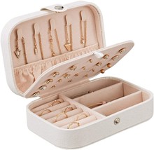 Yonzone Small Jewelry Box, Travel Jewelry Case Portable Jewelry Organizer - $17.96