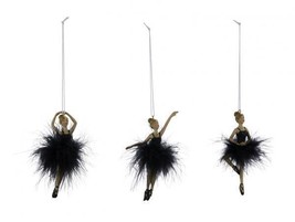 New Hanger Balettfiguren, 3 Piece Set, Black, 2x0 5/8x5 1/8in - £12.17 GBP