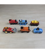 Lot of 6 Thomas &amp; Friends Wooden Railway Car Rusty Jack Festive Topham Jack - $739.92 MXN