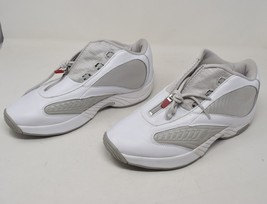 Reebok Mens Packer Answer 4 OG White Silver GY4069 Mens 12 US Sneakers - £116.85 GBP