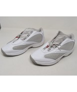 Reebok Mens Packer Answer 4 OG White Silver GY4069 Mens 12 US Sneakers - £118.55 GBP