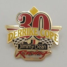 Derrike Cope Jimmy Dean Racing Lapel Hat Pin NASCAR Collectible - £15.36 GBP