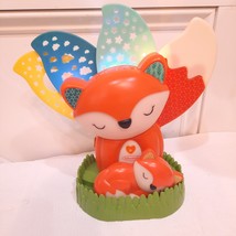 Infantino Fox 3 in 1 Musical Soother &amp; Night Light Projector RED ORANGE WORKS - £30.52 GBP