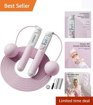 Adjustable Cordless Skipping Rope for Home Workouts - Lightweight &amp; Vers... - $16.78