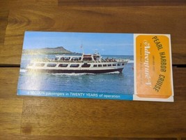 Vintage Pearl Harbor Cruise Aboard The Adventure V Brochure - £62.31 GBP
