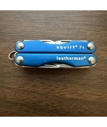 Retired Blue Leatherman Squirt P4 Multi-Tool knife plier file screwdrive... - £60.28 GBP