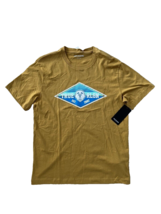 True Religion Buddha Face Logo Tee Shirt Antique Gold ( L ) - $59.37