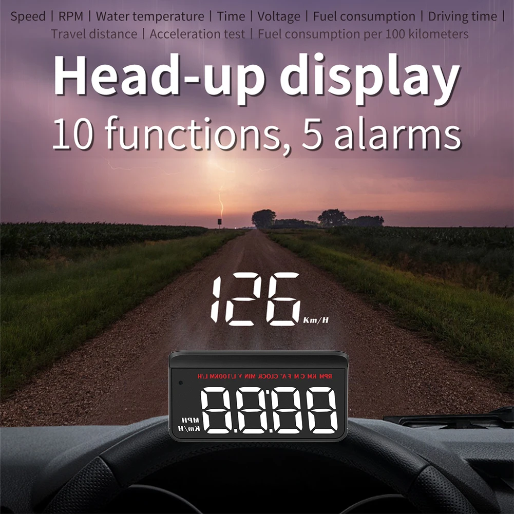 M5/M8/M3 Auto OBD2 GPS Head Up Display Car Electronics Accessories HUD - £22.50 GBP+