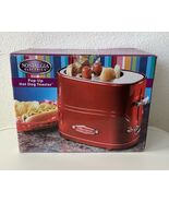 Nostalgia Electrics Retro Series Pop-Up Hot Dog Toaster Red HDT600RETRORED  - $31.84 CAD