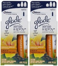 Glade Sense &amp; Spray Refill-Hawaiian Breeze-0.43 oz. - £30.75 GBP