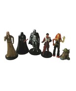 6 Star Wars Characters Figure Lot Jar Jar Captain Phasma Darth Poe Damer... - £11.86 GBP