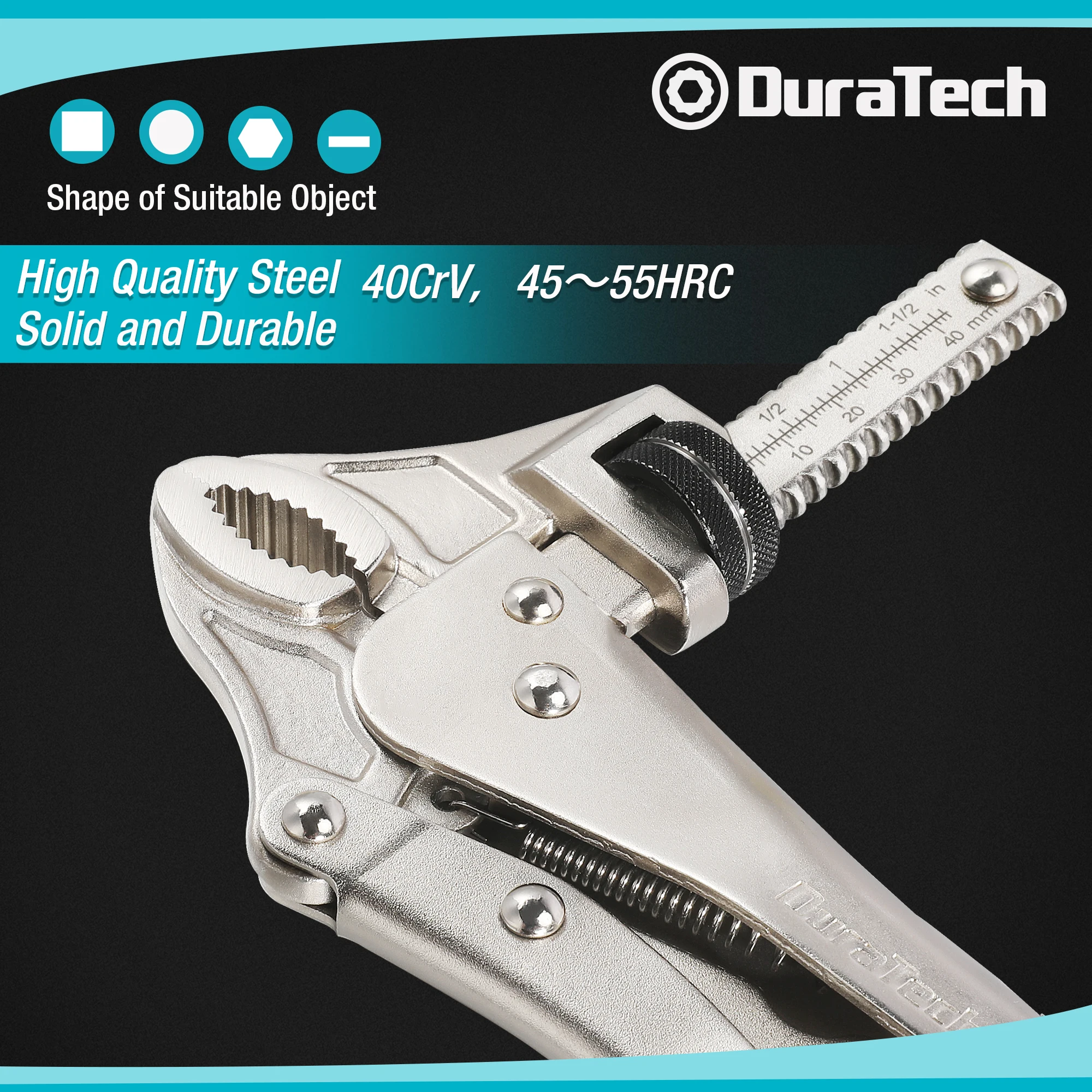 Universal loc plier 8&quot;  Adjustable Plier Welding Tools Large Opening Pli... - £243.19 GBP