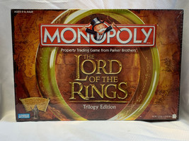 2003 Monopoly The Lord of the Rings Trilogy Ed. Board Game Sealed NIB NOS - £39.92 GBP