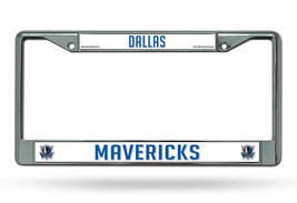 NBA Dallas Mavericks Chrome License Plate Frame Basketball - £11.37 GBP