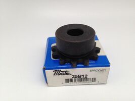 Martin 35B12 Roller Chain Sprocket, 3/8" Pitch 12-Teeth - $18.80