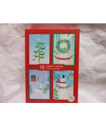 Image Arts Christmas Cards 16 Pk., 4 each of 4 designs w/Glitter Accents... - $183.60 MXN