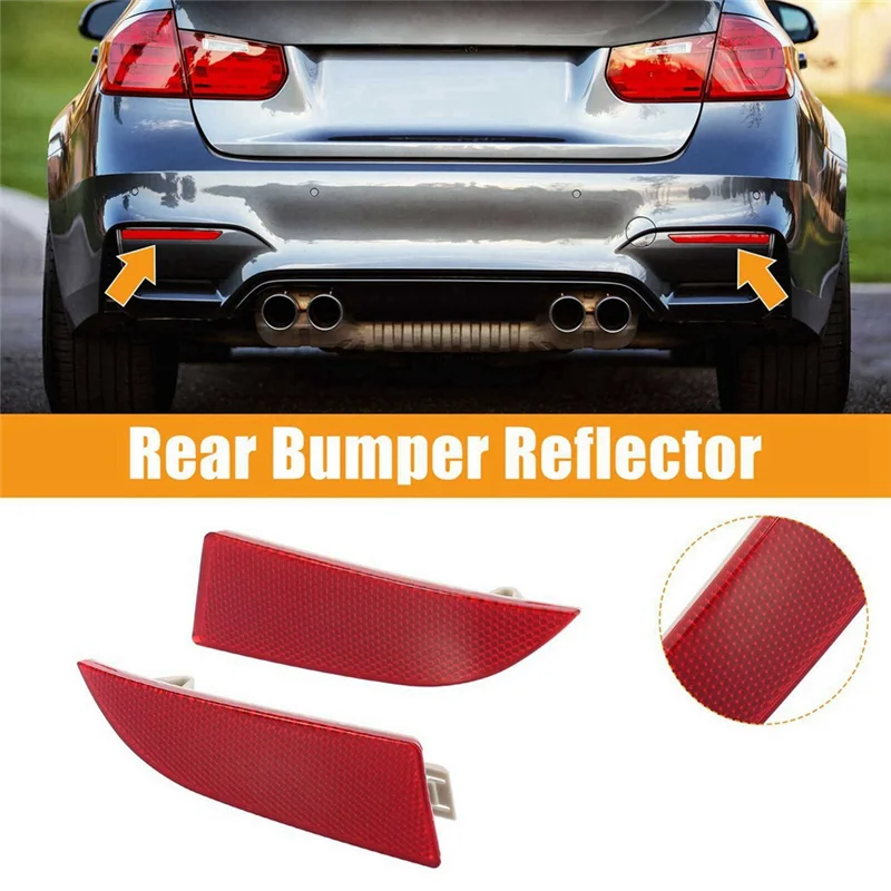 1 Set Bumper Side Marker Reflector Car For  E83 X3 2007-2010 63147162217 6314716 - $95.78