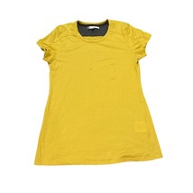 Ibex Merino Wool Short Sleeve Shirt Womens Size Medium *flaw* US Made - $34.65