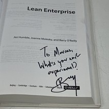 Lean Enterprise : How High Performance Organizations Signed By Barry O&#39;reilly - £18.74 GBP