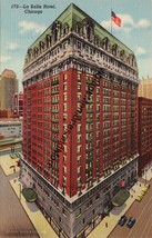 Hotel La Salle Chicago IL Postcard PC251 - £3.92 GBP