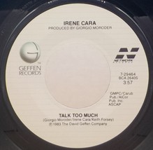 Irene Cara 45 Talk Too Much / Why Me C8 - $43.73 MXN