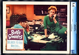 BELLE SOMMERS-POLLY BERGEN-LOBBY CARD-1962-CGC 9.4-NM NM - $60.63