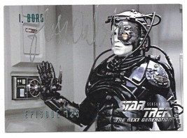 Johnathan Del Arco Star Trek Next Generation Hugh Borg Autographed Tradi... - £18.94 GBP