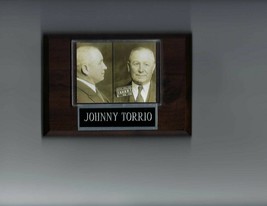 Johnny Torrio Mug Shot Plaque Mafia Organized Crime Mobster Mob - £3.17 GBP
