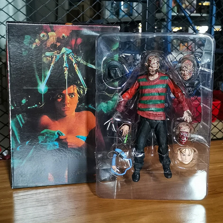 NECA Freddy Krueger PVC Action Figure Model Toys Doll for Collectible - £22.31 GBP+