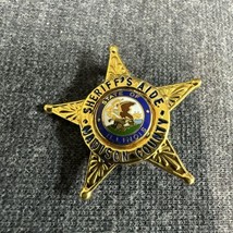 VINTAGE OBSOLETE MADISON COUNTY ILLINOIS SHERIFF’S AIDE BADGE - $86.13