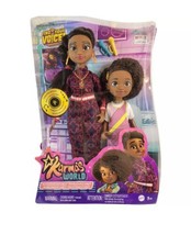 Mattel Karma&#39;s World Karma Grant &amp; Lady K Doll 2-Pack Find Your Voice Netflix - £11.19 GBP