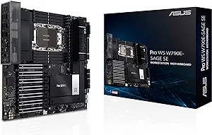ASUS Pro WS W790 SAGE SE Intel LGA 4677 CEB Motherboard,PCIe 5.0, 7 xPCI... - $2,327.99