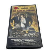 1979 VHS 55 Days At Peking Charlton Heston United Home Video RARE Clam Case - £18.38 GBP