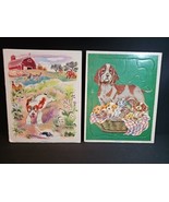 Vintage Playskool Set of 2 Puzzles Golden Press Poky Little Puppy-Dogs - $25.19 CAD