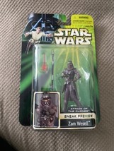 2001 Hasbro Star Wars Attack Of The Clones Sneak Preview 3.75" Zam Wesell Figure - $7.25