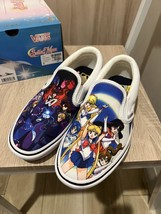 Vans Sailor Moon ComfyCush Slip-On Sneakers Limited Ed 2022 vn0a7tnm448 us7 25cm - £123.29 GBP