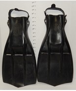 Aqua Lung U.S. Divers Black DIVING Swim FINS FLIPPERS One SIZE Fits All ... - $64.55 CAD