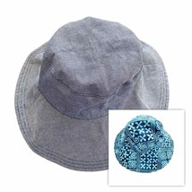 Vera Bradley Navy Oxford Reversible Bucket Beach Hat NWT O/S - £21.90 GBP