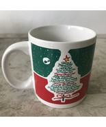 Multi-Language Merry Christmas Mug – Festive Coffee Cup with Xmas Tree D... - $263.88 MXN