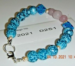 Rose Quartz  Gemstone Bracelet-Facilitate-Love Stone  #21020251 - £4.14 GBP