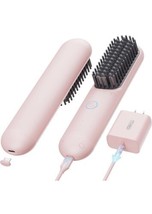 TYMO Porta PRO Portable Cordless Hair Straightener Brush Ceramic Tourmal... - $39.59