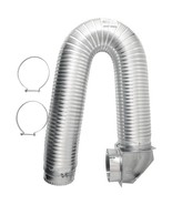 Builder&#39;s Best 112423 4&quot; x 8ft UL Transition-Duct Single-Elbow Kit - $128.03 CAD
