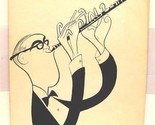 Benny Goodman Swings with Jazz Greats Theatre Window Card Al Hirschfeld - $297.74