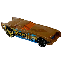 Hot Wheels The Gov&#39;ner Mini Die Cast Car 333 Toy Vehicle 2015 Mattel Brown - $6.87