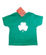 Shamrock Infant Baby T-Shirt Irish Baby Tee 6m 12m 18m 24m Kelly Green - £11.16 GBP
