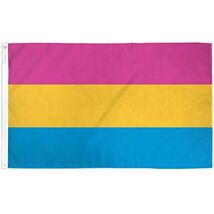 2x3 Pansexual Waterproof Flag Gay Pride LGBTQ Omnisexual Outdoor Banner New - $8.99